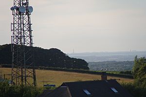 Blackpool tower from billinge