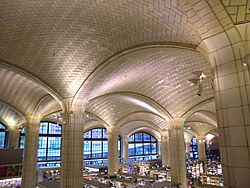 Bridgemarket tile ceiling jeh