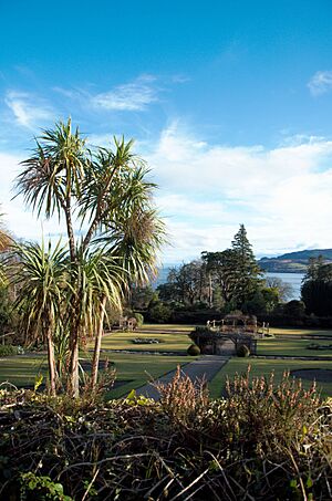 Brodick Castle, Isle of Arran, Scotland -gardens-13Feb2011