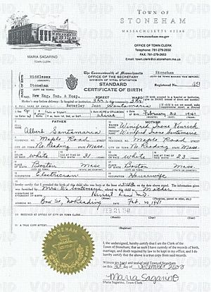 Buffy Sainte-Marie's official birth certificate