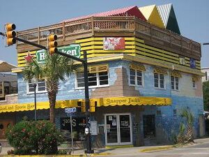 Center Street on Folly Beach