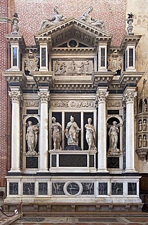 Choir of Santi Giovanni e Paolo (Venice) - Monument of doge Leonardo Loredan