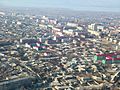 City of naxcivan view from plane