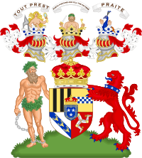 Coat of Arms of George Iain Murray, 10th Duke of Atholl.svg