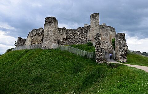 Conisborough Castle entrance
