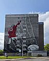 Denis Law - Printfield mural 1 of 2