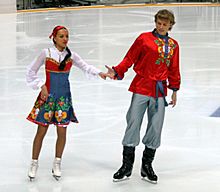 Ekaterina Riazanova Ilia Tkachenko 2009 Rostelecom Cup