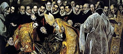 El Greco - The Burial of the Count of Orgazdetal1