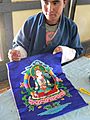 Embroidery, School of Traditional Arts, Thimphu