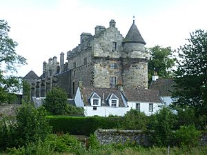 Falkland Palace from the Orchard