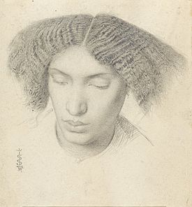 Fanny Eaton, 1859 Simeon Solomon (the Fitzwilliam Museum) study for Moses Mother.jpg