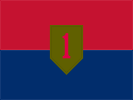 Flag of the United States Army 1st Infantry Division