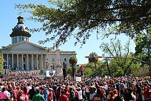 Gamecock Women's Basketball Parade 2022