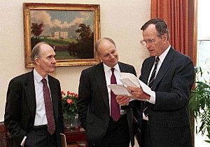 George H. W. Bush, Dick Cheney, and Brent Scowcroft