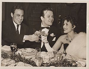 George London, Fernando Corena and Roberta Peters