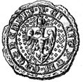 Gniezno old seal with CoA