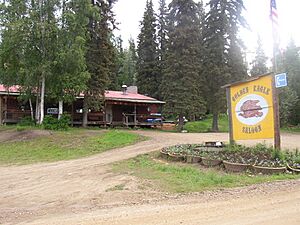 Golden Eagle Saloon in Ester Alaska