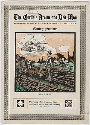He Carlisle arrow and Red Man Published by the U.S. Indian School at Carlisle, PA. 1918
