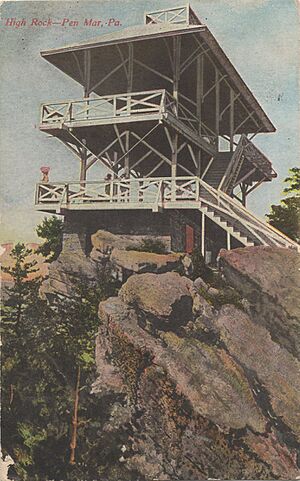 High Rock at Pen Mar MD