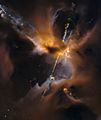 Hubble Sees the Force Awakening in a Newborn Star (23807356641)