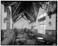 INTERIOR VIEW, LOOKING NORTH - U. S. Military Academy, West Shore Railroad Passenger Station, West Point, Orange County, NY HABS NY,36-WEPO,1-29-5