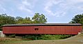 Jackson's Sawmill Covered Bridge Wide Side View 3000px