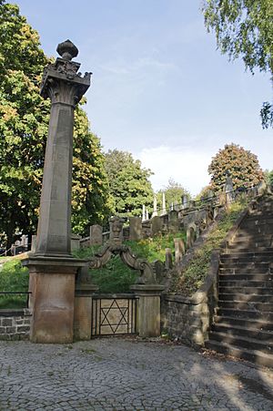 Jewish cemetery, Glasgow Necropolis