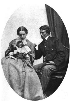 Josephine Shaw and Colonel Lowell 1863