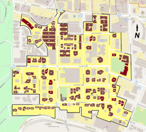 Kings Hill HD boundary map