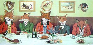Mr Fox's Hunt Breakfast on Xmas Day