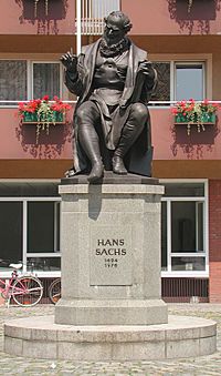 Nürnberg Hans-Sachs-Denkmal