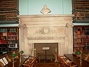 NYCBar Library Fireplace