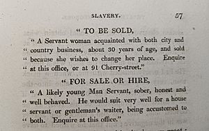 New York Slavery 1817
