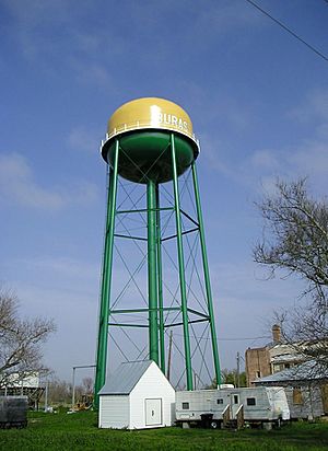 New water tower in Buras