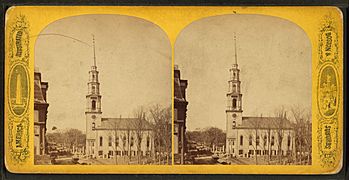 Park Street Church, from Robert N. Dennis collection of stereoscopic views