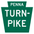 Pennsylvania Turnpike marker