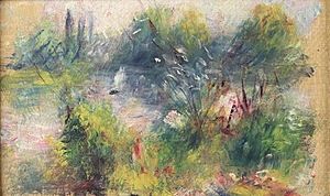 Pierre-Auguste Renoir's 'Paysage Bords de Seine', The Potomack Company auction gallery in Alexandria, VA