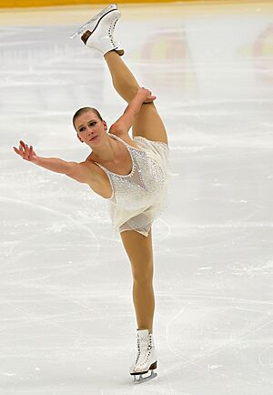 Polina Edmunds performing her free skate at the 2017 CS Finlandia Trophy