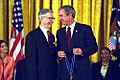 President George W. Bush Presents the Presidential Medal of Freedom Award to Fred Rogers