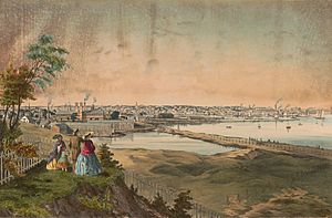Providence, Rhode Island, 1858