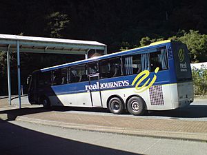 Real Journeys Milford Sound Bus