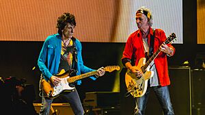 Richards, Wood onstage Desert Trip 2016-63