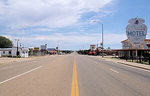 Route 66 in Tucumcari, New Mexico