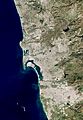 San Diego with Tijuana by Sentinel-2, 2020-03-09