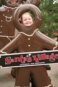 Santa's Village Jefferson Gingerbread Man