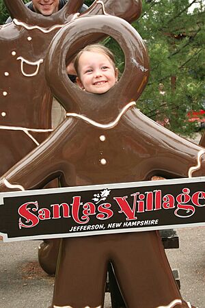 Santa's Village Jefferson Gingerbread Man