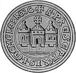 Seal of viceregent in Klaipėda, 13th century
