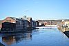 Second Level Canal and former American Thread Mill (Holyoke, Massachusetts).JPG