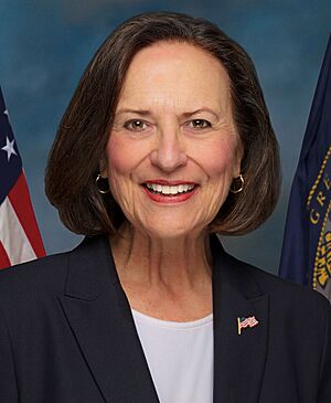 Sen. Deb Fischer (R-NE), official portrait, 118th United States Congress (cropped).jpg