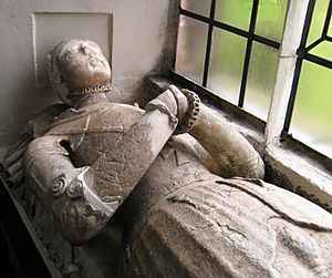 Shareshill church - Humphrey Swynnerton effigy 02